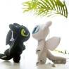 Peluche Pareja Pelicula Dragon Entrenar Luminosa Furia Felpa Juguetes Niños Original