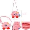 Mochila Peluche Videojuego Kirby Rosa Bolso Hombro