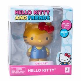 Figura de Colección Serie Hello Kitty Die-Cast Gold PVC Figura de Colección Serie Hello Kitty Die-Cast Gold PVC