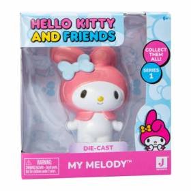 Figura de Colección Serie Hello Kitty Die-Cast My Melody PVC Figura de Colección Serie Hello Kitty Die-Cast My Melody PVC