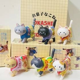 Figura Colección Gashapon Okashi Na Koneko Gatito Kawaii Japones Figura Colección Gashapon Okashi Na Koneko Gatito Kawaii Japones