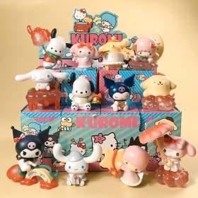 Figura Colección Sanrio Blind Box Kawaii Kuromi Japones Figura Colección Sanrio Blind Box Kawaii Kuromi Japones