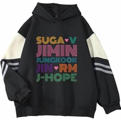 Sudadera Capucha Suga V Jimin RM J-Hope Jungkook Estampada