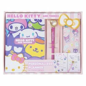 Set Agenda Personalizada Hello Kitty y sus amigos Oficial Set Agenda Personalizada Hello Kitty y sus amigos Oficial