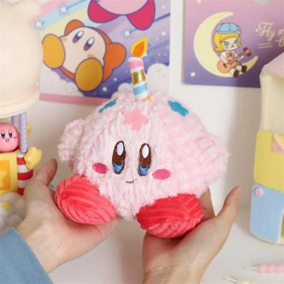 Peluche Videojuego Kirby Vela Colores Felpa Juguetes Niños