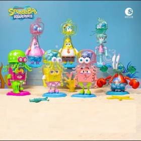 Figura Colección Mystery Bob Esponja SquarePants Serie Medusa Oficial Importado Figura Colección Mystery Bob Esponja SquarePants Serie Medusa Oficial Importado