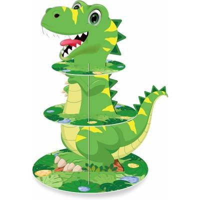 Soporte Base Dinosaurio Para Candy Bar Mesa De Dulces