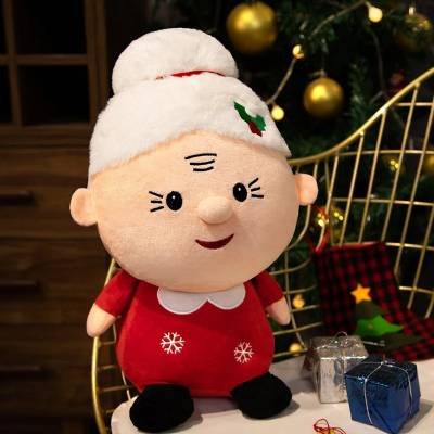 Peluche Lindos Santa Claus Abuela Claus Navidad Felpa Juguetes Niños