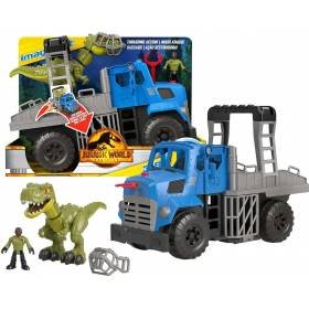 Figura Imaginext Jurassic World Transportadora Dinosaurios Juguete Niños 3 años en adelante Figura Imaginext Jurassic World Transportadora Dinosaurios Juguete Niños 3 años en adelante