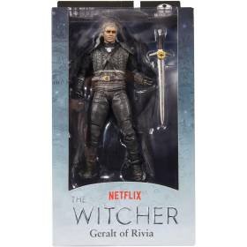Figura The Witcher Netflix Geralt of Rivia con Accesorios Figura The Witcher Netflix Geralt of Rivia con Accesorios