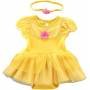 Disfraz Princesas Set 2 Piezas Vestido Manga Corta Bebe Bella