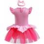 Disfraz Princesas Set 2 Piezas Vestido Manga Corta Bebe Bella D