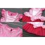 Disfraz Princesas Set 2 Piezas Vestido Manga Corta Bebe Bella D