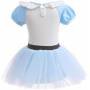 Disfraz Princesas Set 2 Piezas Vestido Manga Corta Bebe Alicia