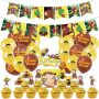 Set 20 Globos Caricatura Jorge el Curioso Fiesta y Decoración