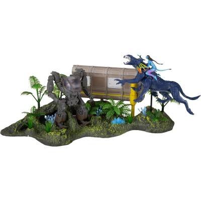 Figura McFarlane Avatar El Camino del Agua World of Pandora Batalla del Sitio Shack