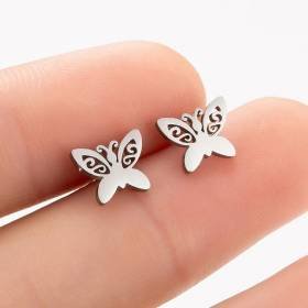Aretes Pendientes Insecto Mariposa Pequeña Elegante Moda Fiesta Regalo Aretes Pendientes Insecto Mariposa Pequeña Elegante Moda Fiesta Regalo