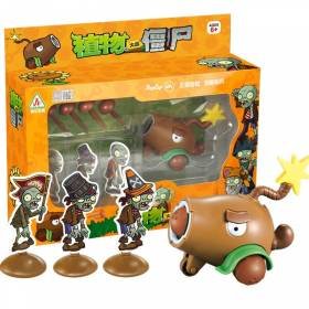 Figura Plants vs Zombies Juego de Cañón de Coco Licencia Genuina Colección Figura Plants vs Zombies Juego de Cañón de Coco Licencia Genuina Colección