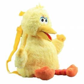 Mochila Peluche Caricatura Plaza Sésamo Big Bird Felpa Espalda Escolar Mochila Peluche Caricatura Plaza Sésamo Big Bird Felpa Espalda Escolar