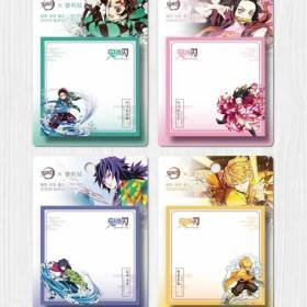 Notas Adhesivas Anime Demon Slayer Tanjiro Nezuko 4 Post-it 240 Hojas 7.5x7.5cm Notas Adhesivas Anime Demon Slayer Tanjiro Nezuko 4 Post-it 240 Hojas 7.5x7.5cm