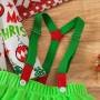 Mameluco Pijama  Navidad Vestido Grinch Verde Kawaii Disfraz