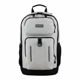 Mochila Unisex Eastsport Emerson Múltiples Bolsillos Frontales Premium Cremallera Gris Mochila Unisex Eastsport Emerson Múltiples Bolsillos Frontales Premium Cremallera Gris