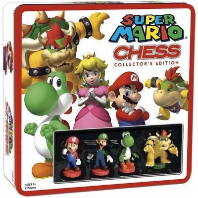 Juego Ajedrez Super Mario Chess Collectors Edition Usaopoly Original Oficial