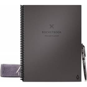 Libreta Rocketbook Cuaderno Inteligente 11x9 in Reutilizable Planificador Profesores 8 Tipos Páginas Libreta Rocketbook Cuaderno Inteligente 11x9 in Reutilizable Planificador Profesores 8 Tipos Páginas