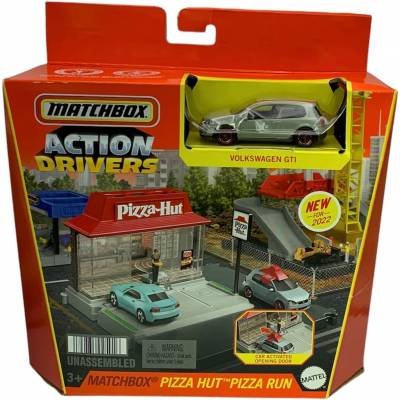 Matchbox Set De Juego Playset De Acción Pizza Hut Color Multicolor