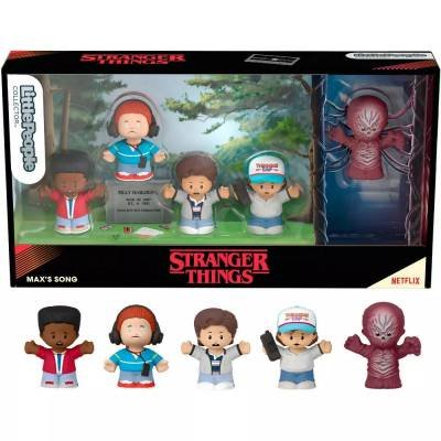 Figura Colección Little People Collector Stranger Things Max's Song Set Original Regalo