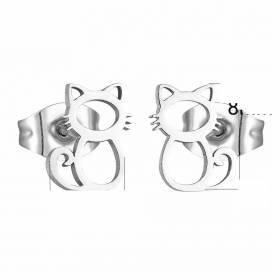 Aretes Pendientes Animales Gato Geométrico Mujer Elegante Moda Fiesta Regalo Aretes Pendientes Animales Gato Geométrico Mujer Elegante Moda Fiesta Regalo