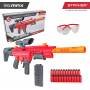 Pistola Lanzador Dart Zone MAX Stryker Ultimate Dart Blaster Rojo