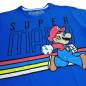 Playera Super Mario Azul Premium