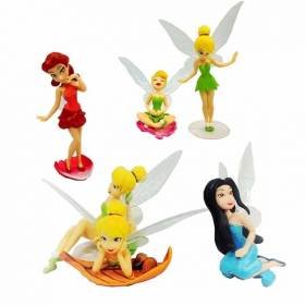 6 Figuras de Coleccion Tinkerbell Campanita Hadas Mágicas