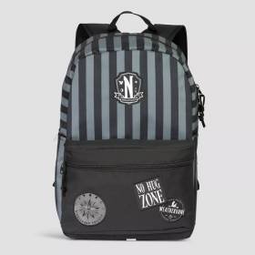 Mochila Original Wednesday Series Kids 45cm Miercoles Adams Mochila Original Wednesday Series Kids 45cm Miercoles Adams