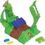 Pista Mattel Hot Wheels Monster Trucks Arena de Demolición Glow in The Dark