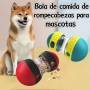 Juguetes Perro Interactivo Pelota Comedero Dispensador de Comida