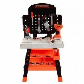 BLACK+DECKER Banco de Trabajo Listo Para Construir Juguete Niños BLACK+DECKER Banco de Trabajo Listo Para Construir Juguete Niños