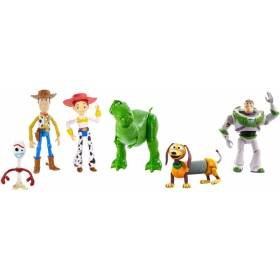Figura Disney Pixar Toy Story Paquete 6 Acción para niños de 3 años en adelante