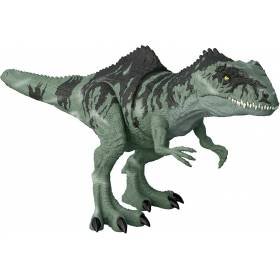 Figura Jurassic World Dominion Strike N Roar Giganotosaurus Para niños de 4 años en adelante