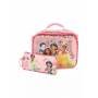 Mochila Original Princesas Cenicienta Ariel Piezas Backpack Set Lonchera Termica