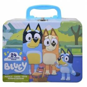 Lonchera Bluey Bingo Familia Rompecabezas 24 Piezas Lonchera Bluey Bingo Familia Rompecabezas 24 Piezas