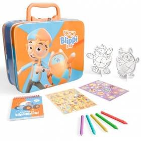Lonchera Lollipop Blippi Colores Cuaderno Estampas