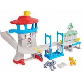 Figura Paw Patrol Torre de Control de Bahía Aventura de Cat Pack Figura Paw Patrol Torre de Control de Bahía Aventura de Cat Pack