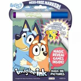 Libro de Tinta Bluey Imagine Para Colorear y Actividades Libro de Tinta Bluey Imagine Para Colorear y Actividades