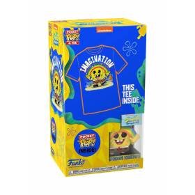 Funko Pop & Tee SpongeBob SquarePants Kid's Imagination Rainbow Shirt Large