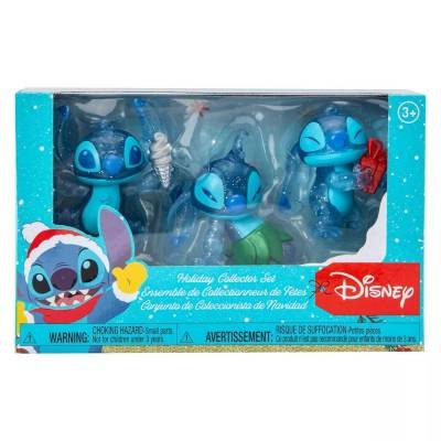 Figura Colección Disney Stitch Christmas Snow Set Regalo