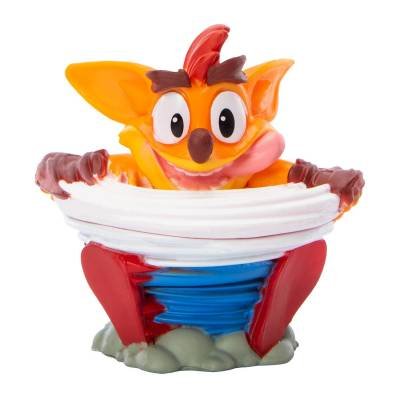 Figura Colección Crash Bandicoot Crash Spin 2,5 Pulgadas Oficial