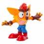 Figura Colección Crash Bandicoot Crash 2,5 Pulgadas Oficial