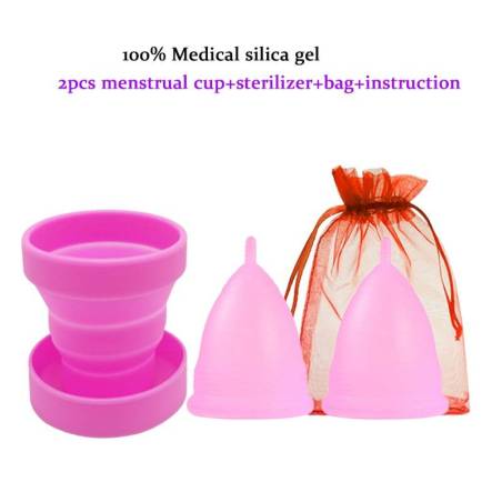 Copa Menstrual Silicona Médica Vaso Limpieza